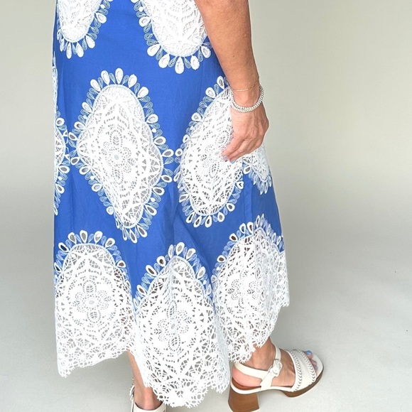 Johnny Was crocheted THALISA DRESS NWT - Picture 5 of 9